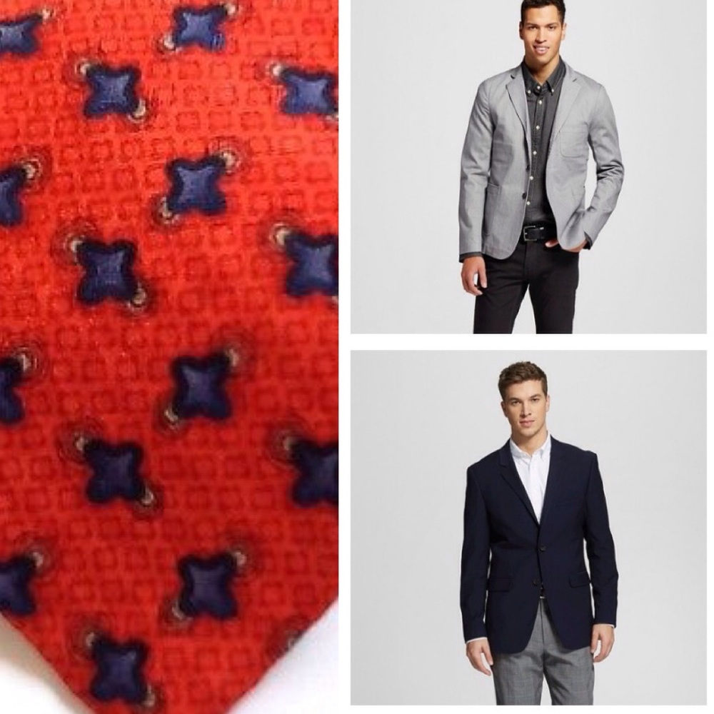 JZ DOUBLE BLACK SILK TIE OBO